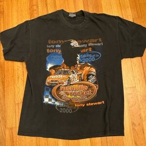 Vtg 2000 Tony Stewart “Rushville Rocket”  Chase Home Depot NASCAR - Sz L (c5)